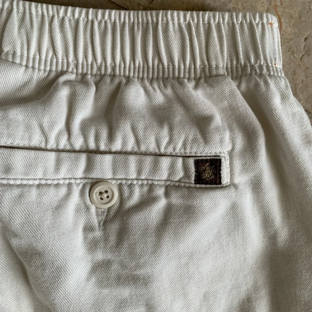 The Territory Ahead Pants Men XL Beige Stretch Cotton Knit Drawstring ALTERED
